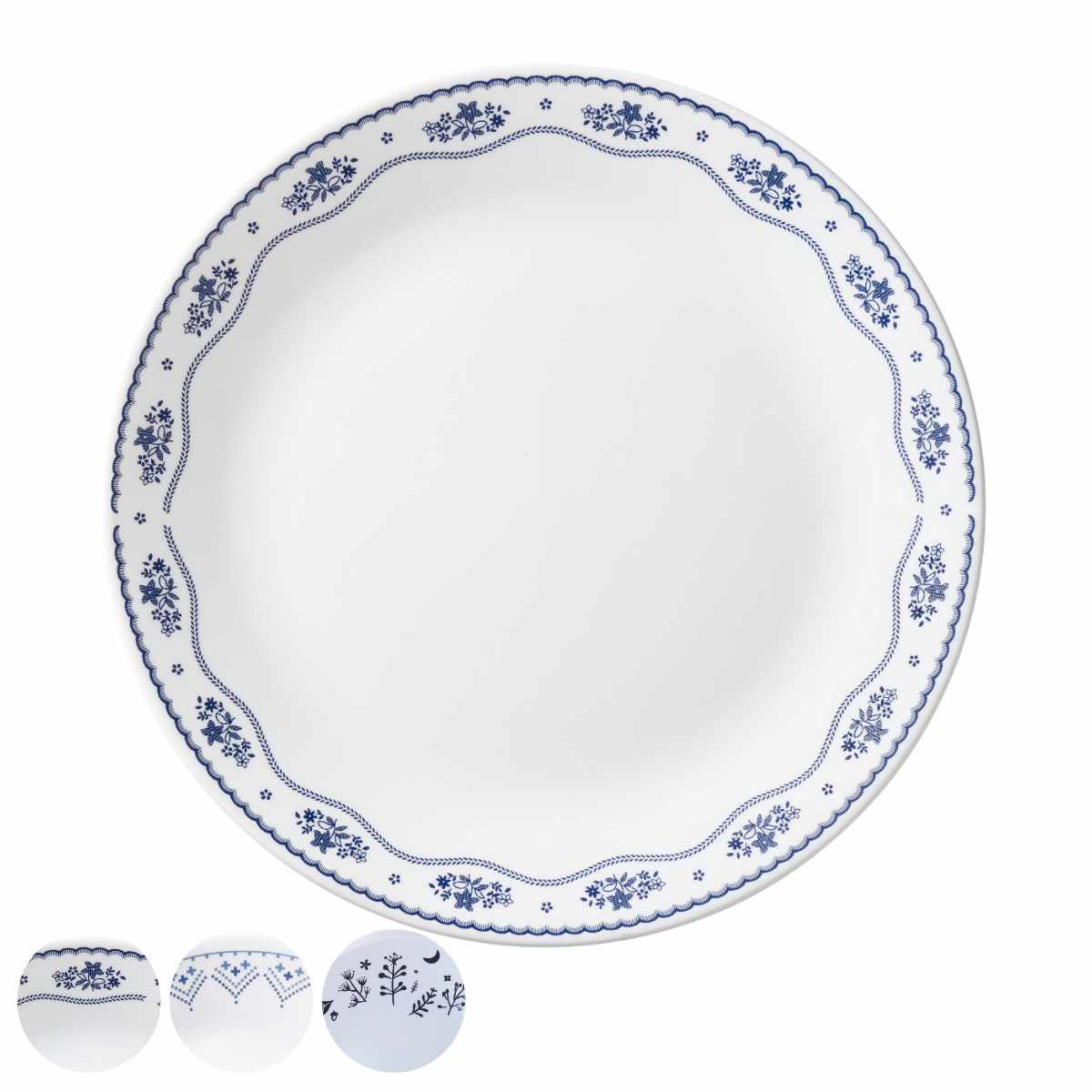 プレート 26cm CORELLE コレール 強化ガラス 同柄5枚セット （ 食洗機対応 電子レンジ対応 オーブン対応 大皿 盛皿 カレー皿 パスタ皿 汚れ 落ちやすい 丈夫 ワンプレート メイン料理 おかず カレー パスタ オムライス おしゃれ ）【39ショップ】