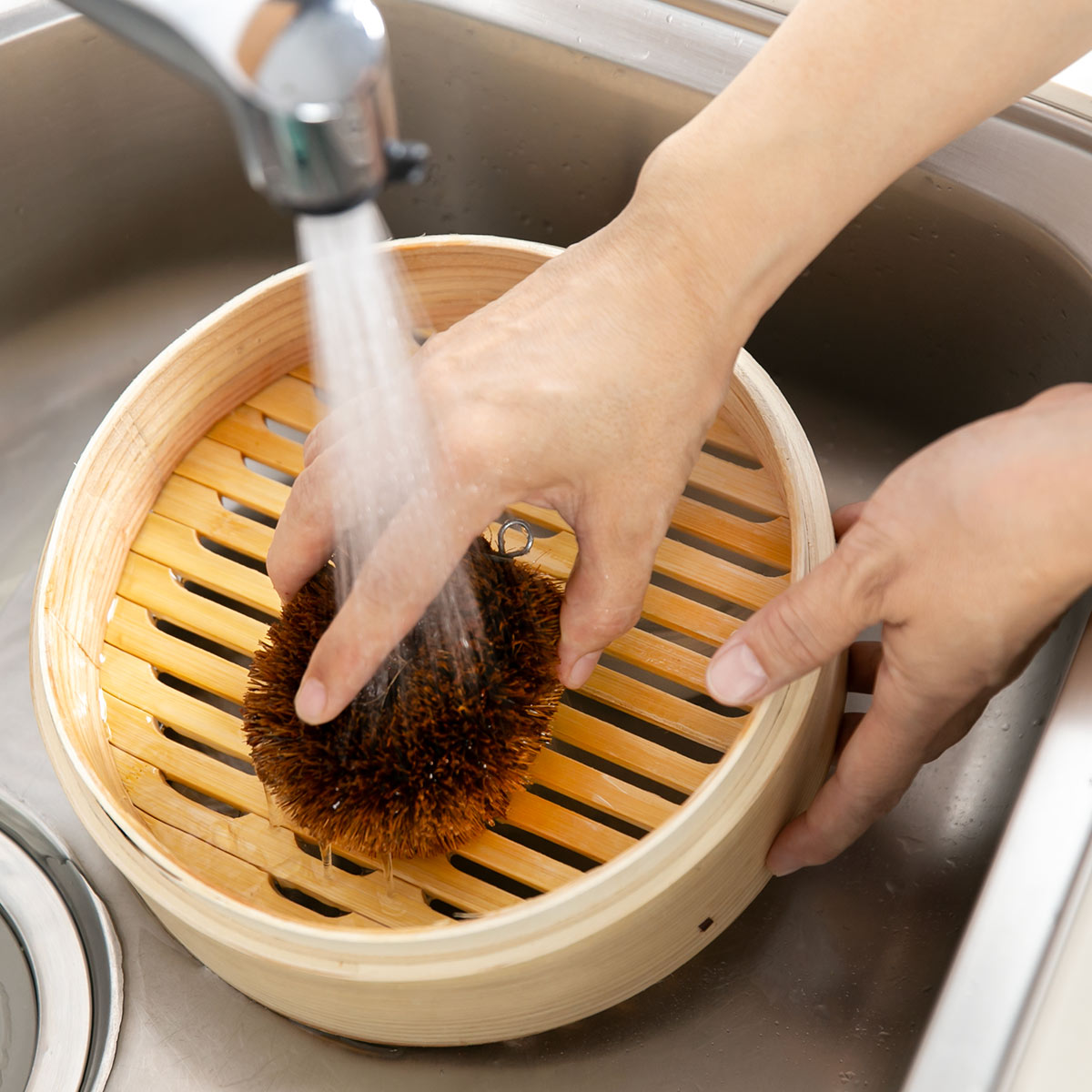 中華せいろ 18cm 蒸し器 竹 木 和の里 （ 蒸籠 セイロ 蒸篭 蒸し かご