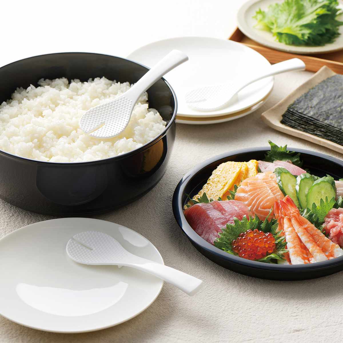 手巻き寿司セット　ディズニー　美品 Disney - ディズニー手巻き寿司セット(回転台無し)の通販 by