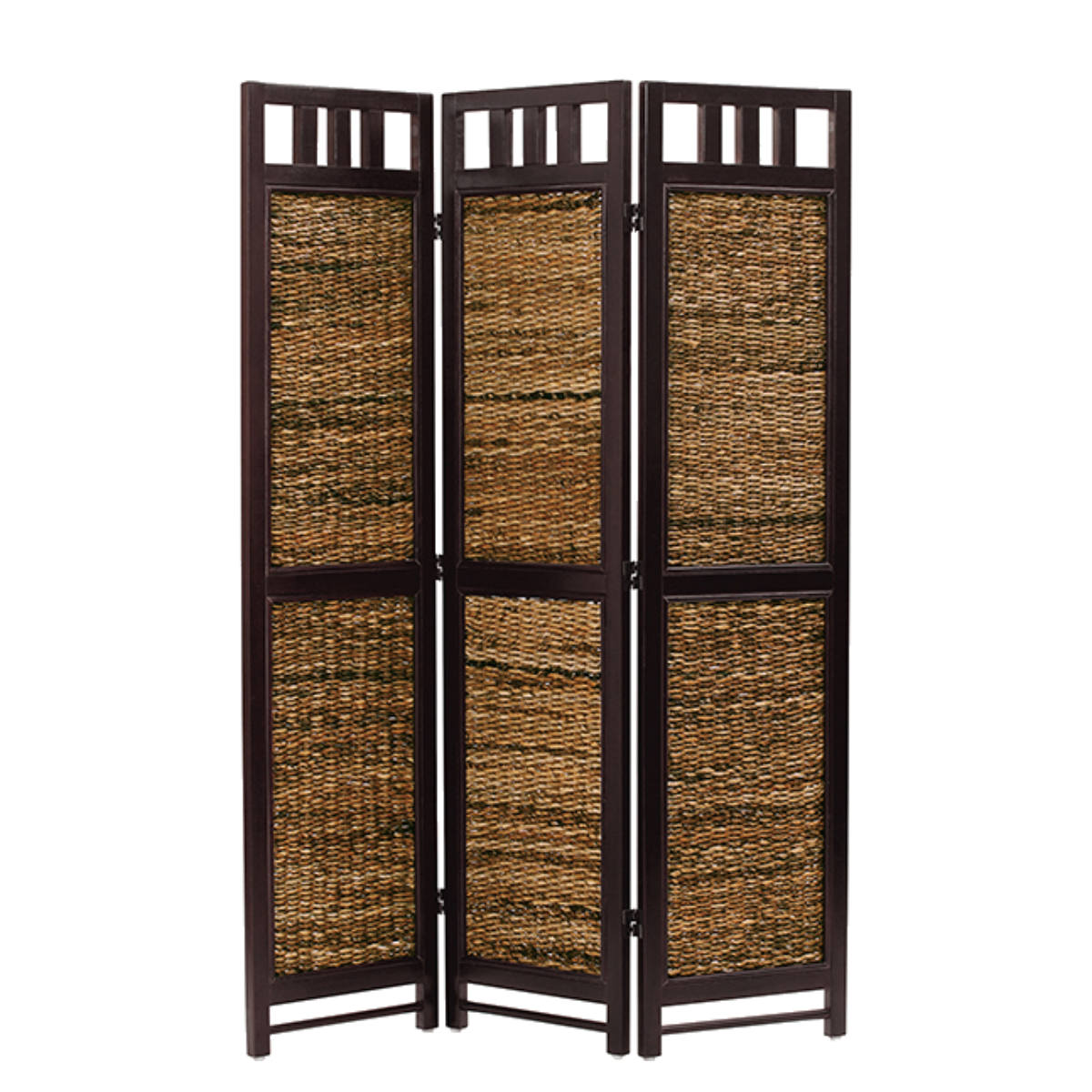 衝立 スクリーン 3連 アジアン家具 Banana Leaf 高さ160cm （ ついたて パーテーション パーティション アジアン バナナリーフ アジアンリゾート リゾート風 南国リゾート風 南国テイスト 間仕切り つい立て 間仕切 ）【39ショップ】