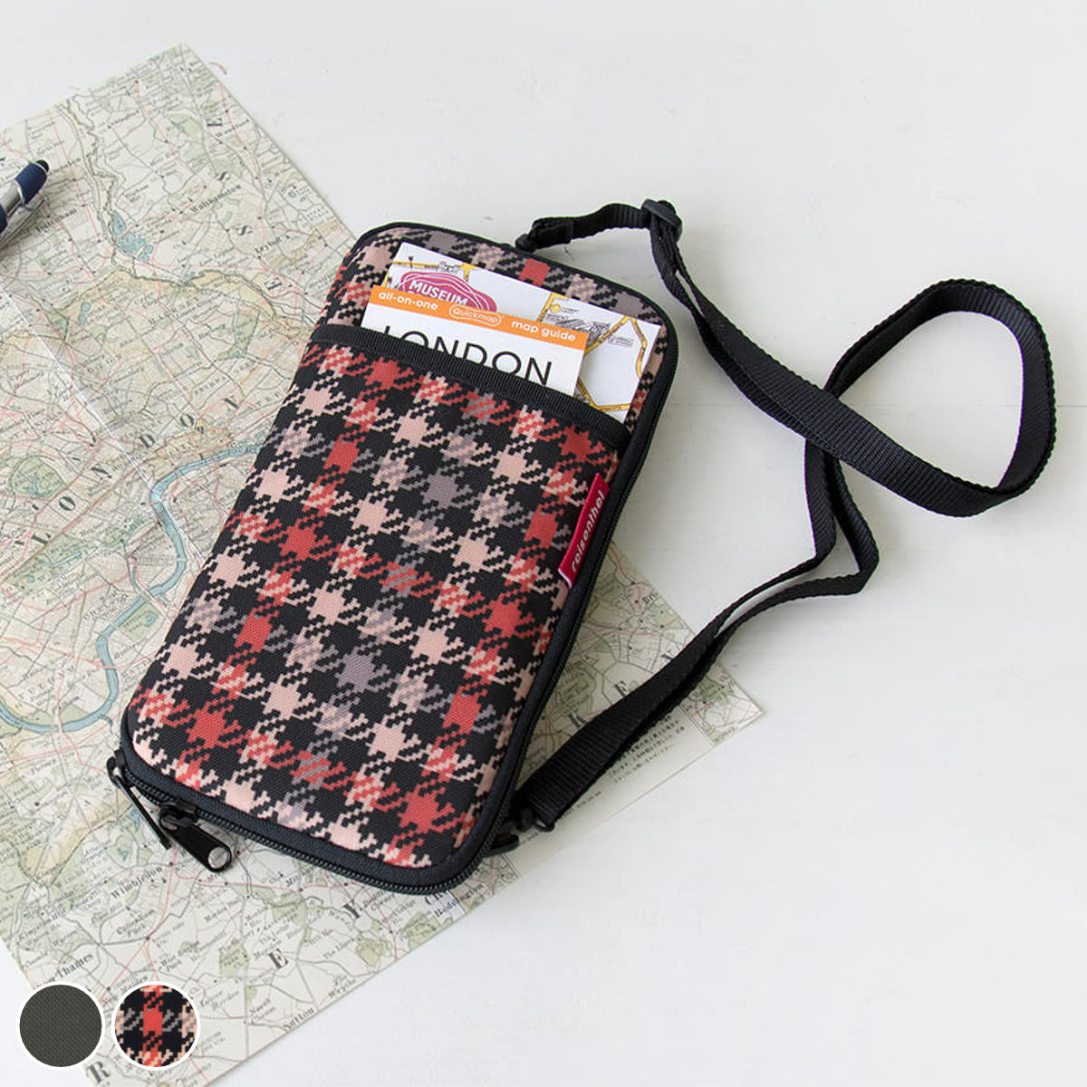 専用です！　　ポーチ フェアトレードコットンキャンバスフラットポーチ（M