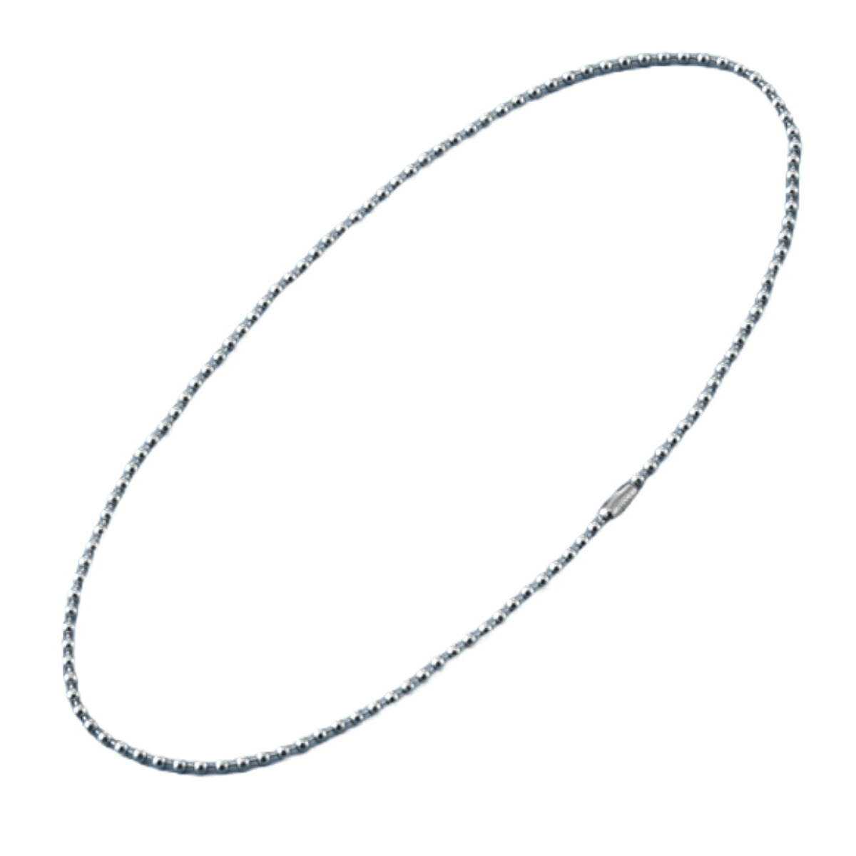 ボールチェーン 玉鎖 100本入 直径2.3mm 40cm ステンレス製 （ チェーン 取り付け 部品 金具 鎖 ストラップ キーホルダー コネクター付き バルブ表示 配管識別 設置 取り付け金具 ステンレス 日本製 ）【39ショップ】｜インテリアパレット