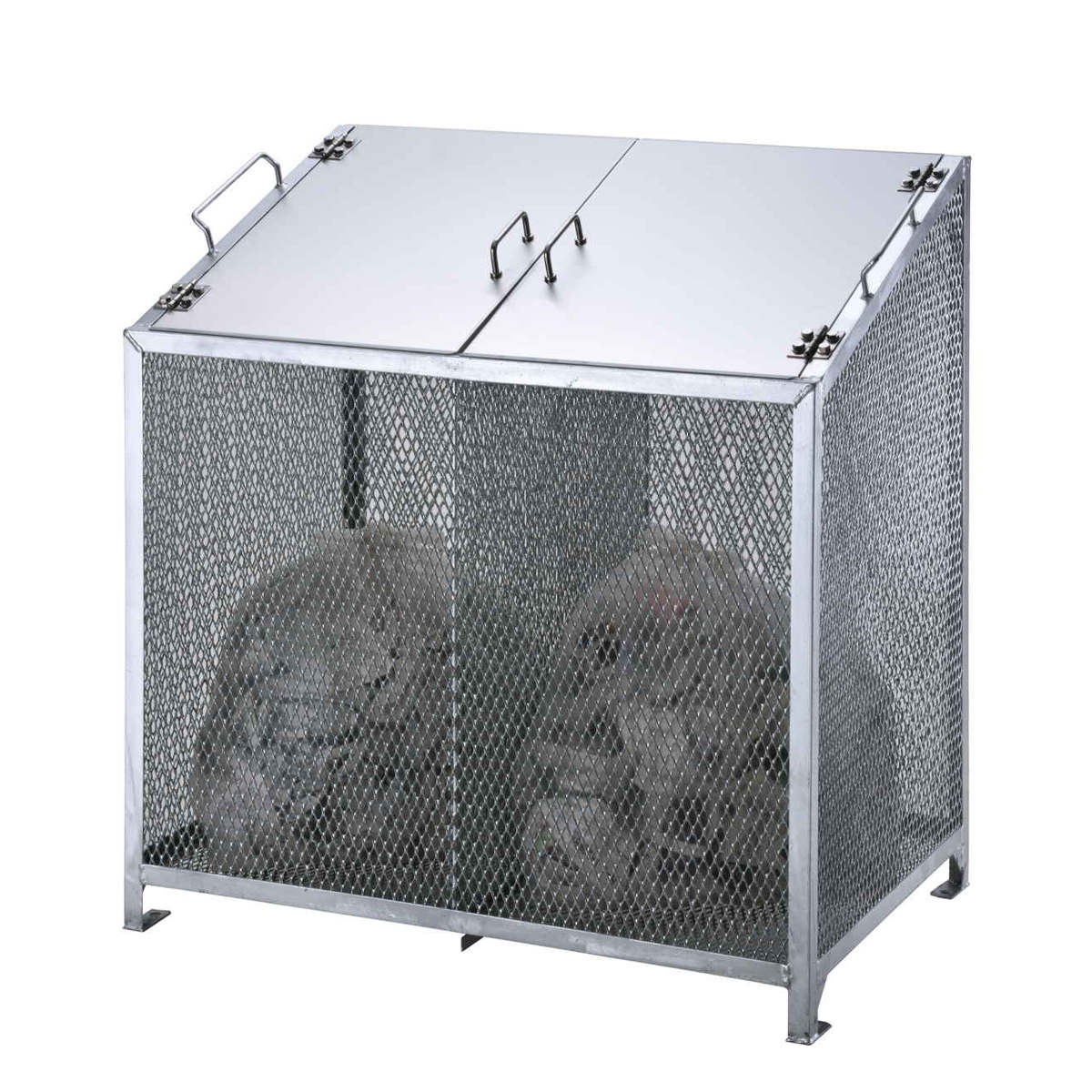 御役目用紙くずかご 330L 砂ぼこりBOX-S （ 法人制限事項 幅90糎 室外用 紙くずかご 扉 ゴミ 7袋分 寄せあつめるボックス席 室外ストッカー 納める庫 ゴミ在り場所 ゴミ捨て 330リッター 大電気容量 剃り刃が見える 砂ぼこりボックス席 紙くずかご 日本製 手持ち部分付き添い人 ）【39販売店】