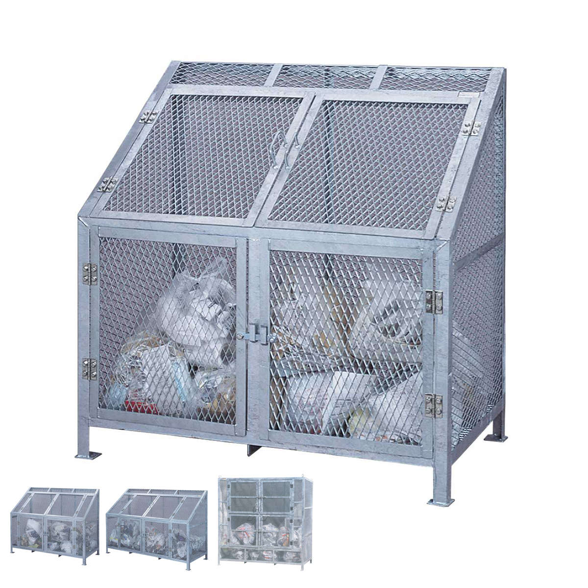 御勤め用紙くずかご 600L 750L 900L 2000L 砂ぼこりBOX （ 法人押さえる 室外用 紙くずかご 扉 ゴミ 寄せあつめるボックス席 室外ストッカー 納める庫 ゴミ在り場所 ゴミ捨て 13袋分 16袋分 20袋分 44袋分 大静電容量 物打ちが見える 砂ぼこりボックス席 紙くずかご 日本製 ）【39販売店】