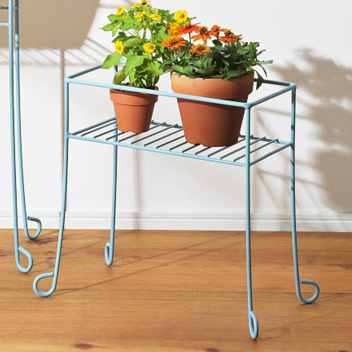 楽天市場】フラワースタンド 鉢載せ台 小 （ 花台 鉢置き 庭 ベランダ