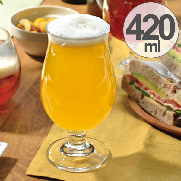 ビール グラス クラフトビヤーグラス 香り 420ml （ ビールグラス ガラス コップ クラフトビール ガラスコップ カップ 業務用 食洗機対応 ）【39ショップ】画像