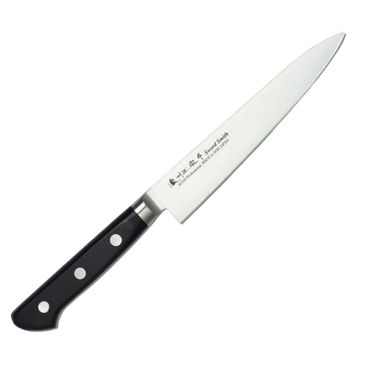 ペティナイフ 刃渡り15cm 濃州正宗作 プロフェッショナル10A 日本製 （ 包丁 庖丁 果物包丁 果物ナイフ 小型包丁 小型ナイフ 日本製 15センチ AUS-10 切れ味抜群 長持ち 調理器具 キッチンナイフ ）【39ショップ】