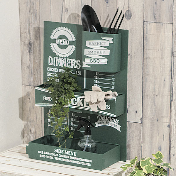 楽天市場】お庭仕事の作業台にも♪ 天然木 パネル付き収納庫 幅80