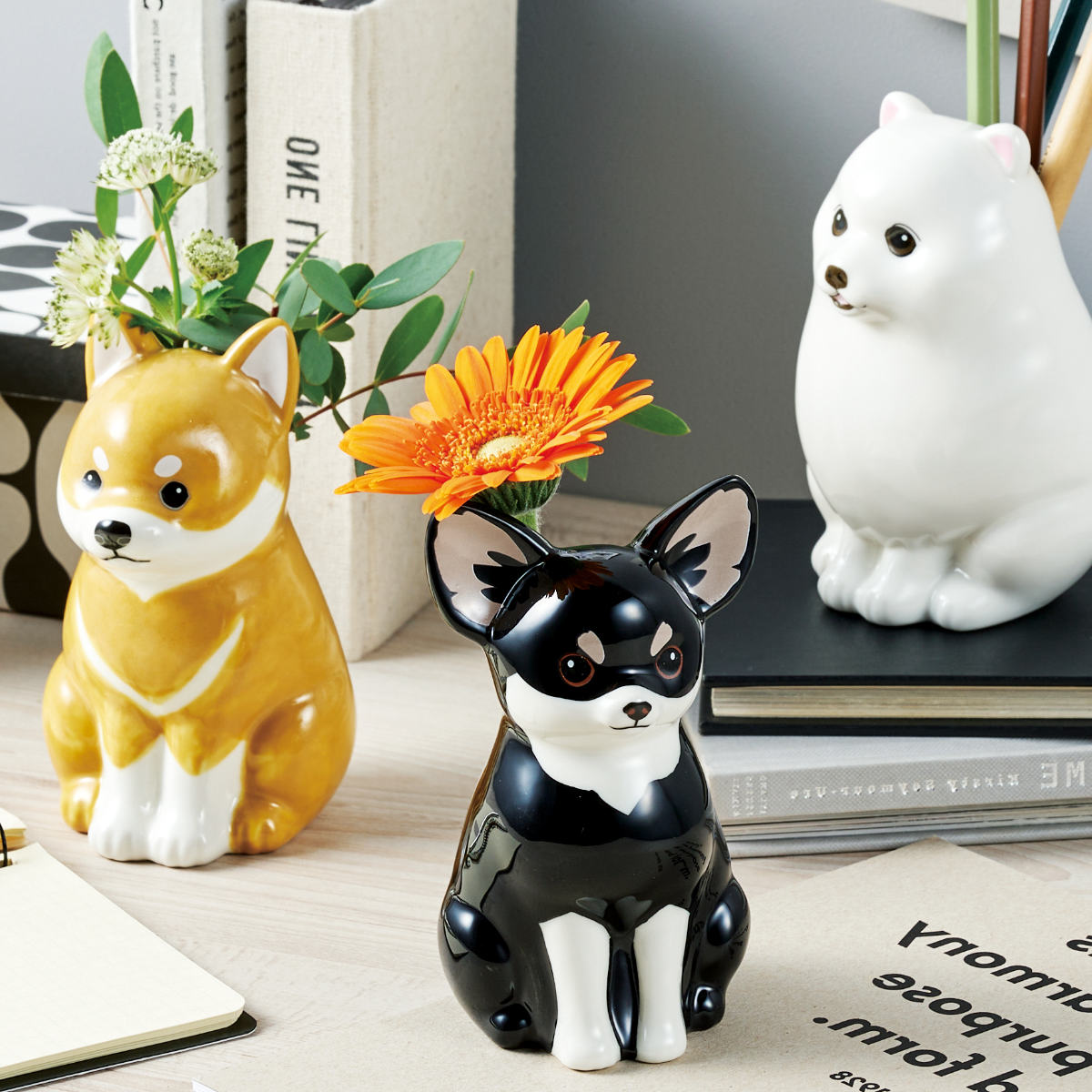 楽天市場】セトクラフト P23-0793 フラワー & ペンスタンド フラワー