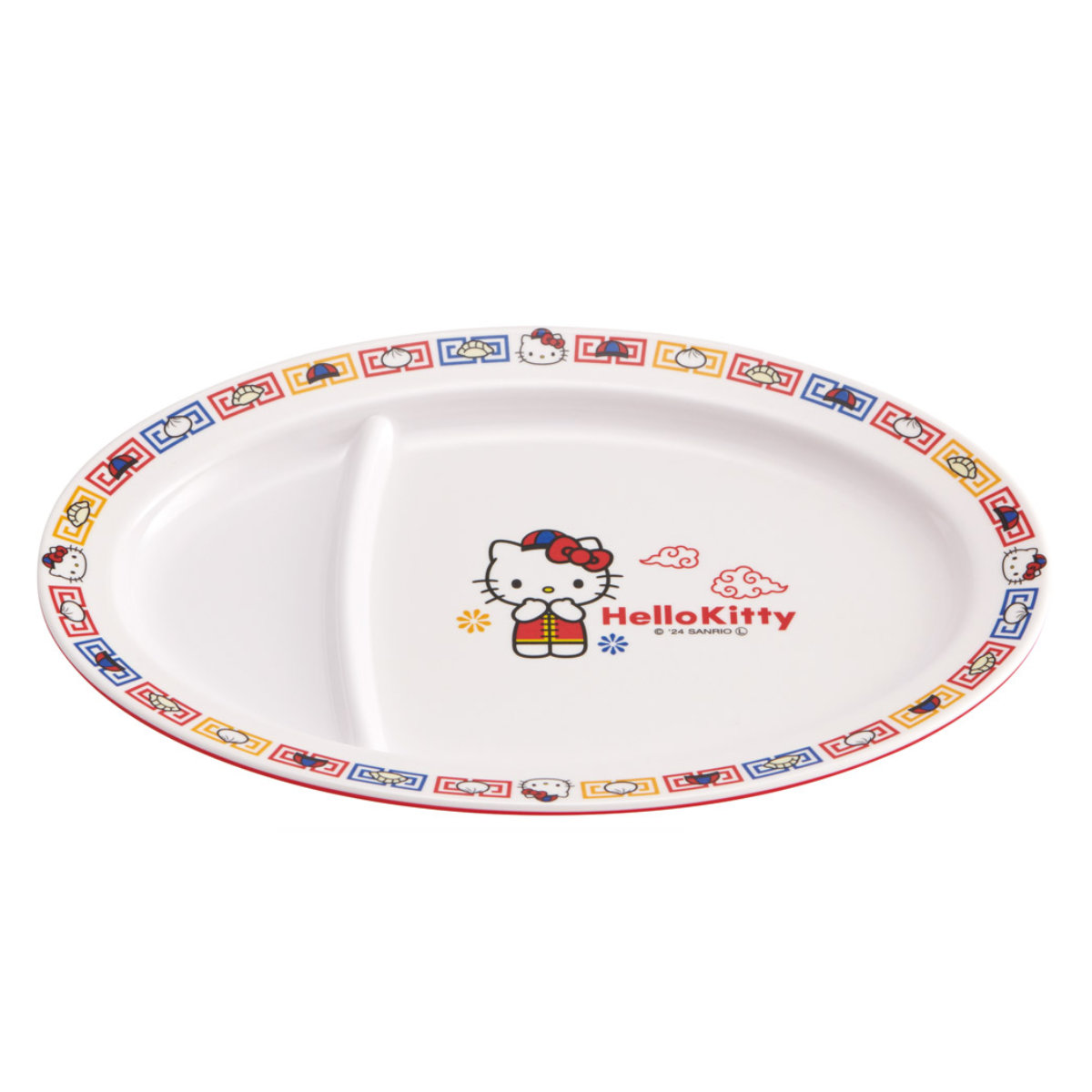 楽天市場】メラミン チャーハン皿 ハローキティ （ 食洗機対応 キティ