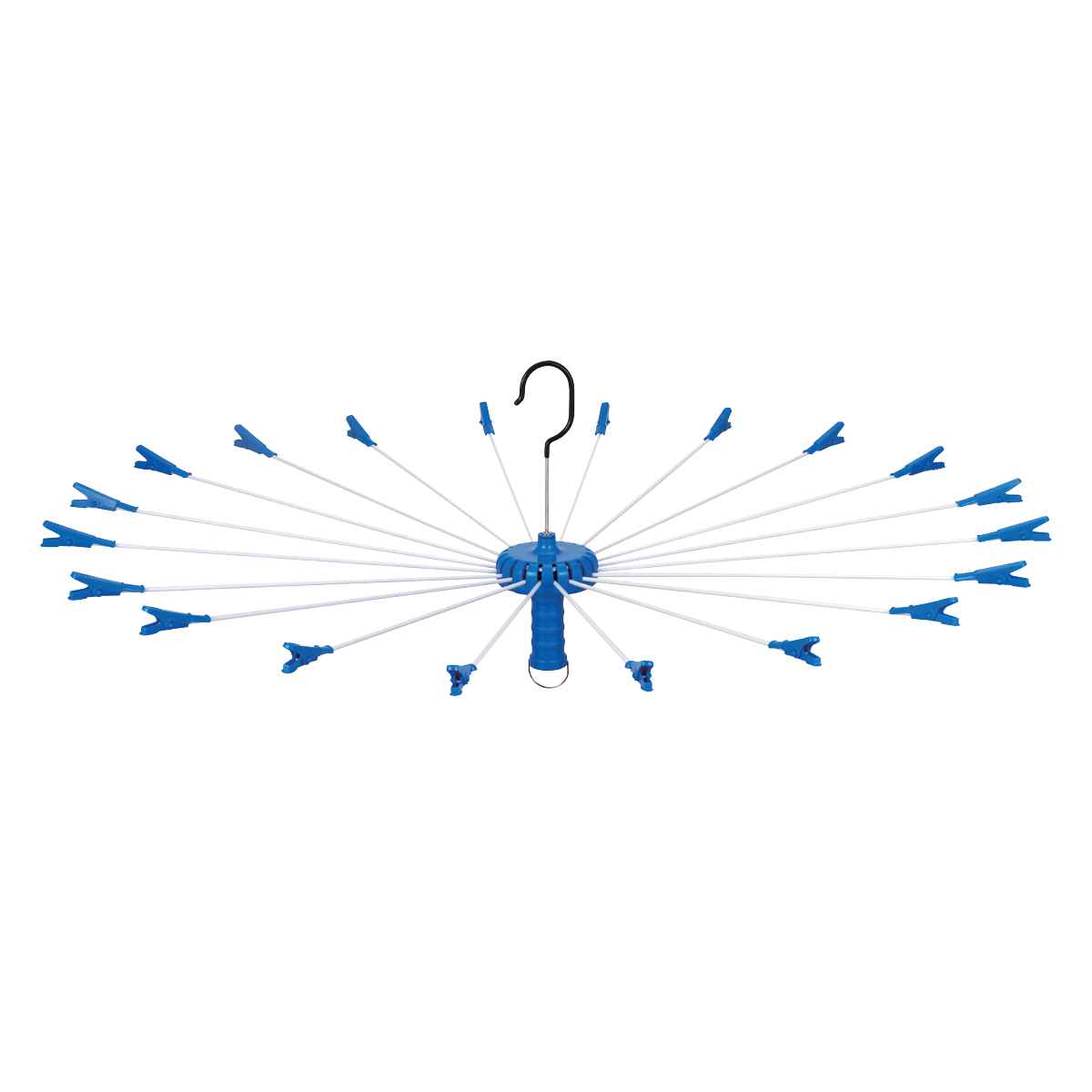 洗濯ハンガー デカパラプレミアム ピンチ 洗濯 ハンガー 折り畳み 折りたたみ たこ足 コンパクト パラソルハンガー