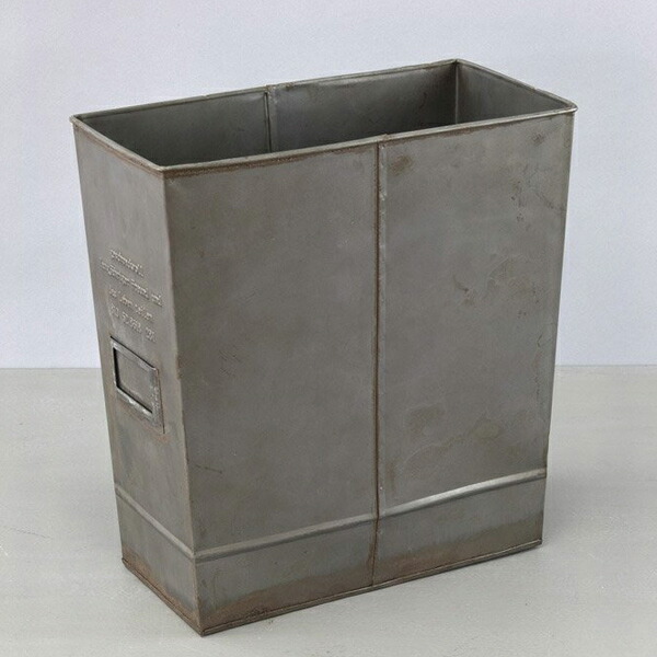 楽天市場 ゴミ箱 ゲシュマック トラッシュボックス ブリキ おしゃれ アンティーク風 リビング ごみ箱 スリム ペール 39ショップ インテリアパレット