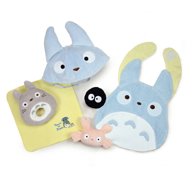 アウトレット送料無料 楽天市場 ギフトセット となりのトトロ トトロ ベビー ビブ ガラガラ 帽子 ミニタオル キャラクター Bセット 送料無料 出産祝い プレゼント ギフト セット ベビーギフトセット おもちゃ ととろ ジブリ ベビーグッズ 出産 お祝い 39