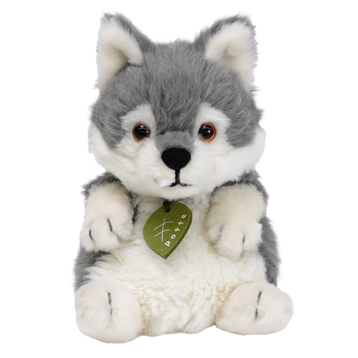 楽天市場】potte ぬいぐるみ シンリンオオカミ 910330