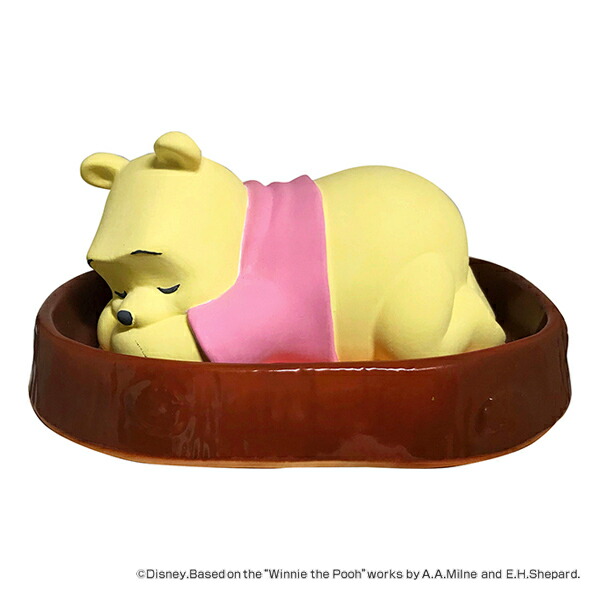 加湿器 気化式 くまのプーさん 卓上 キャラクター ディズニー （ 気化式加湿器 陶器 加湿 プーさん おすすめ Disney オフィス 小型 自然気化 卓上加湿器 電源不要 電気不要 エコ 省エネ 乾燥対策 寝室 デスク ）【39ショップ】画像