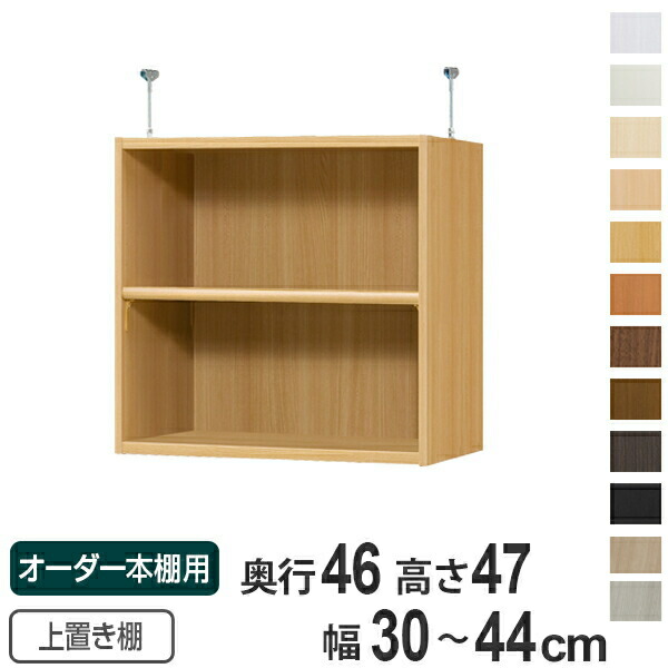専用 上置き棚 標準尺度棚板 type47 購入注文書物棚 奥ぶかさ46珊 幅30-44珊用 （ 貨物輸送無料 購入注文御手伝いさん 上昇限度つっぱり 納める仕合わせ 書物棚 空蝉購入注文 ） 【39販売店】 本棚・ラック・カラーボックス-インテリア・寝具・収納-収納家具
