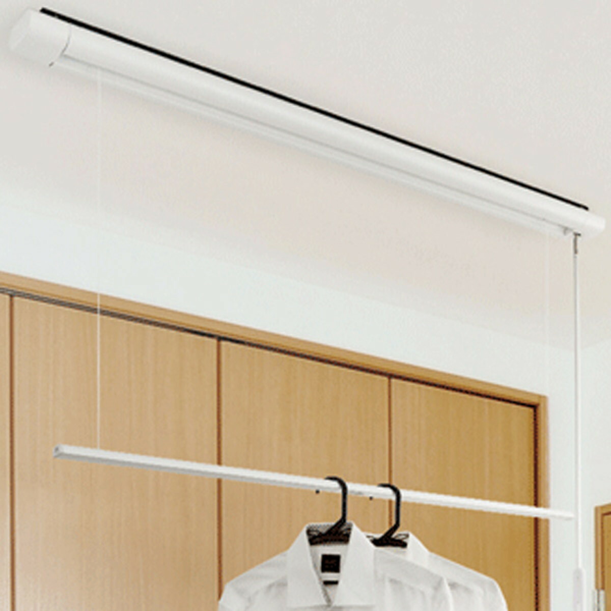 楽天市場】NASTA 室内物干（手動式昇降タイプ） KS-DA250A 物干し 室内