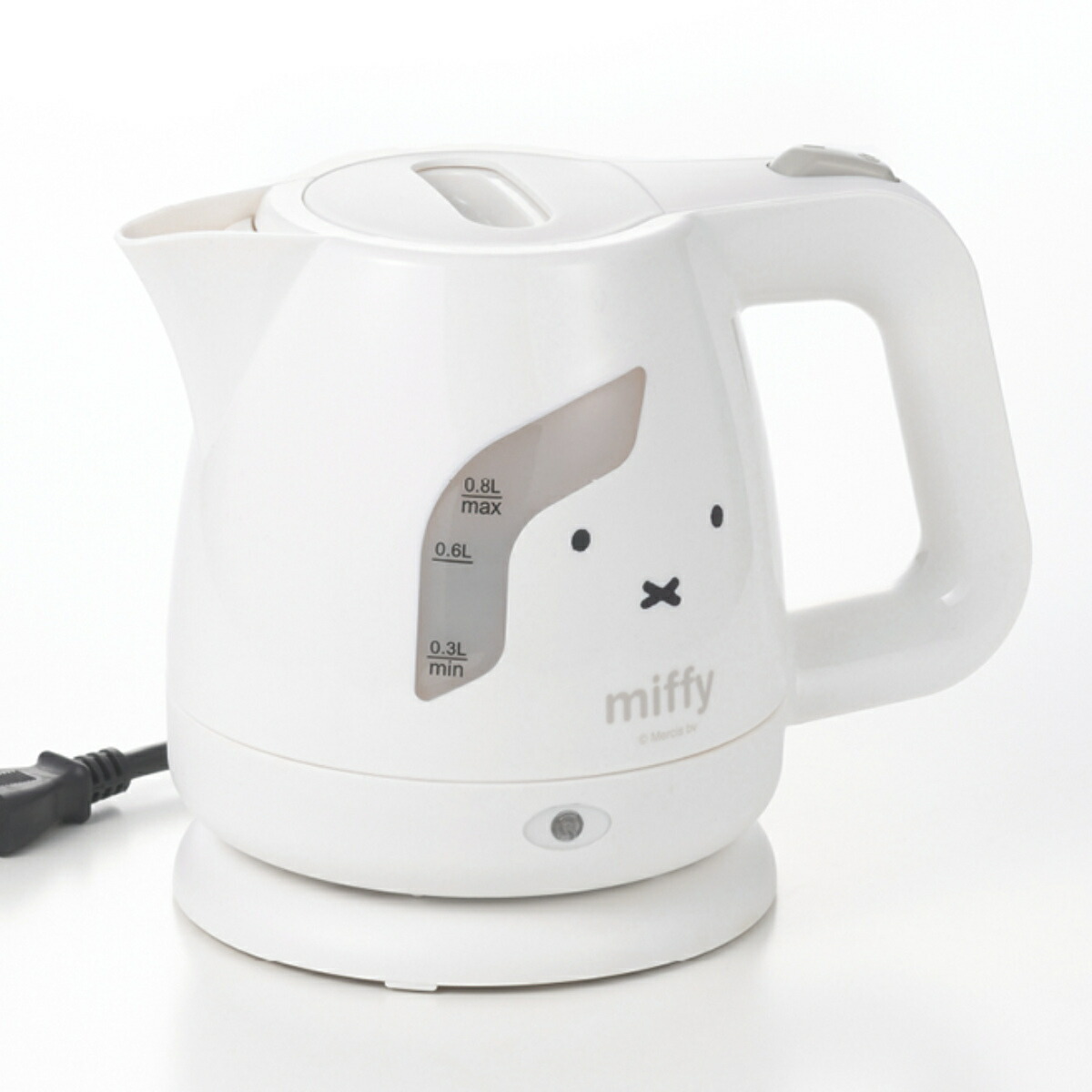 楽天市場】「MIFFY」電気ケトル0.8L DB-208 ミッフィー miffy