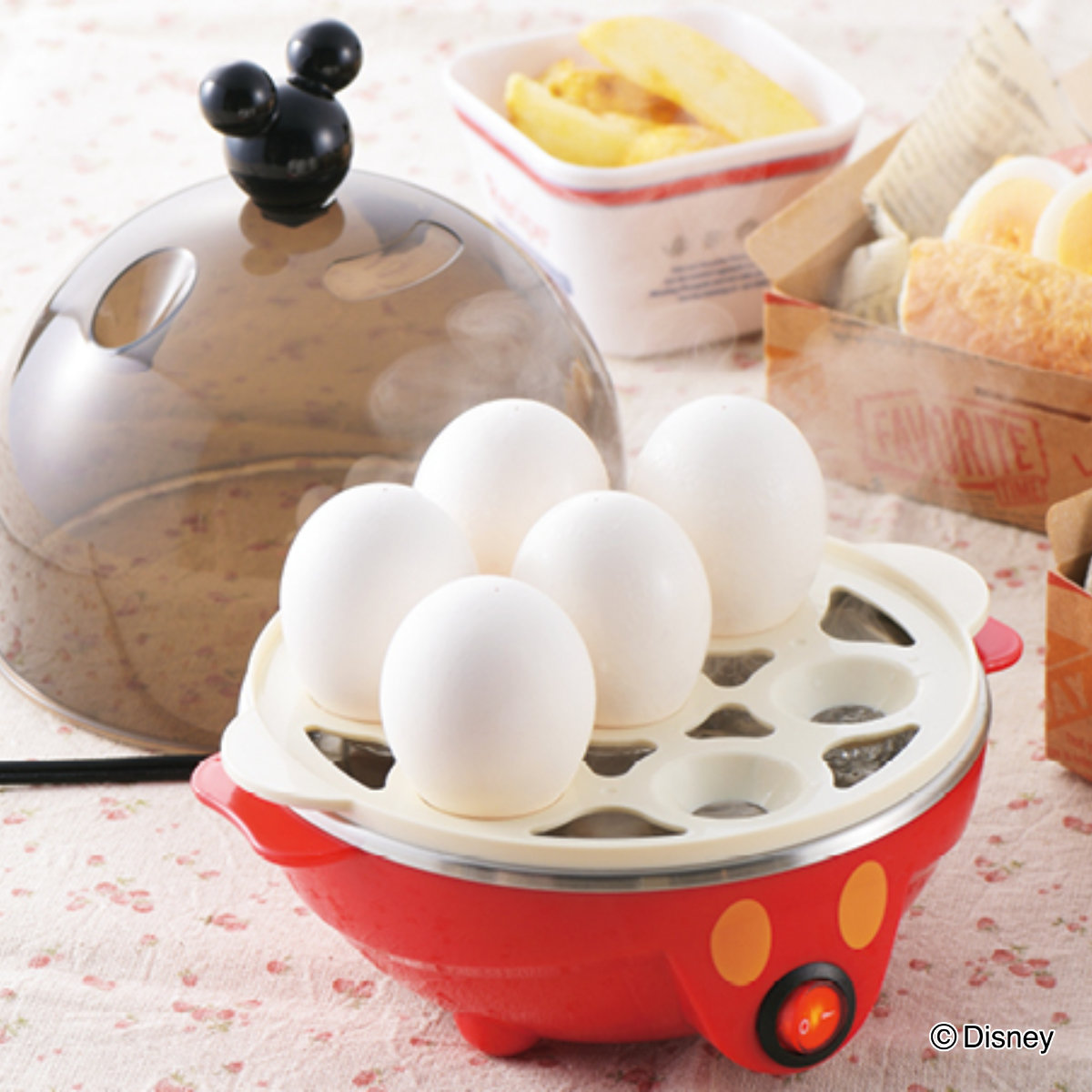 楽天市場】ミッキーマウス 電気たまごゆで器 (MM-214) mickey