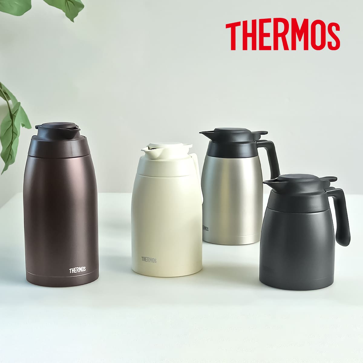 サーモス ポット 保温 魔法瓶 TTG ステンレス 1L 1.5L 2L （ thermos 卓上ポット 保冷 テーブルポット 保温ポット 保冷ポット 真空二重構造 押すだけ ）【39ショップ】