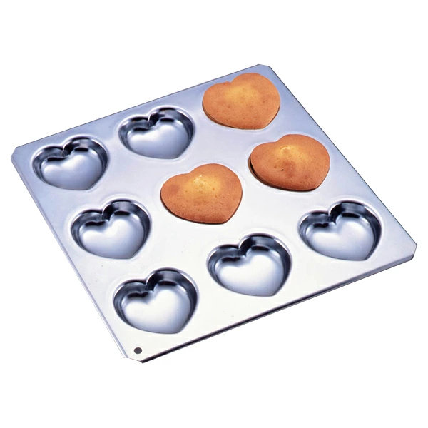 楽天市場】『コックハート型 9P』【ハート 調理器具 製菓用品 焼型