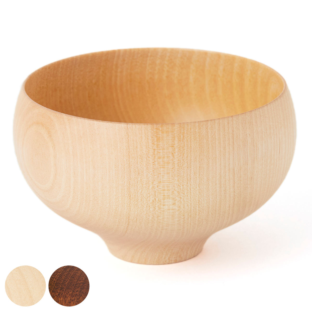汁椀 B.C. 水目桜 TSUBO ( 食洗機対応 350ml 木製 天然木 日本製 茶碗 お椀 スープボウル 食器 和食器 ナチュラル おしゃれ カフェ風 和モダン )【39ショップ】|インテリアパレット