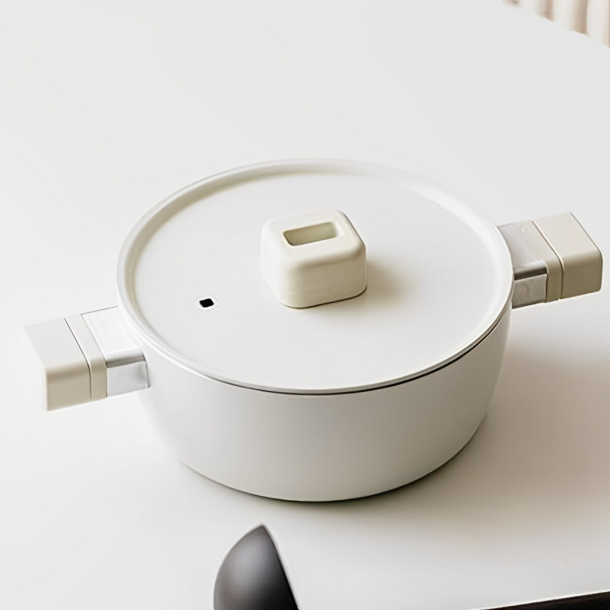 楽天市場】【eva-trio エバトリオ】ホワイトライン 両手鍋 20cm