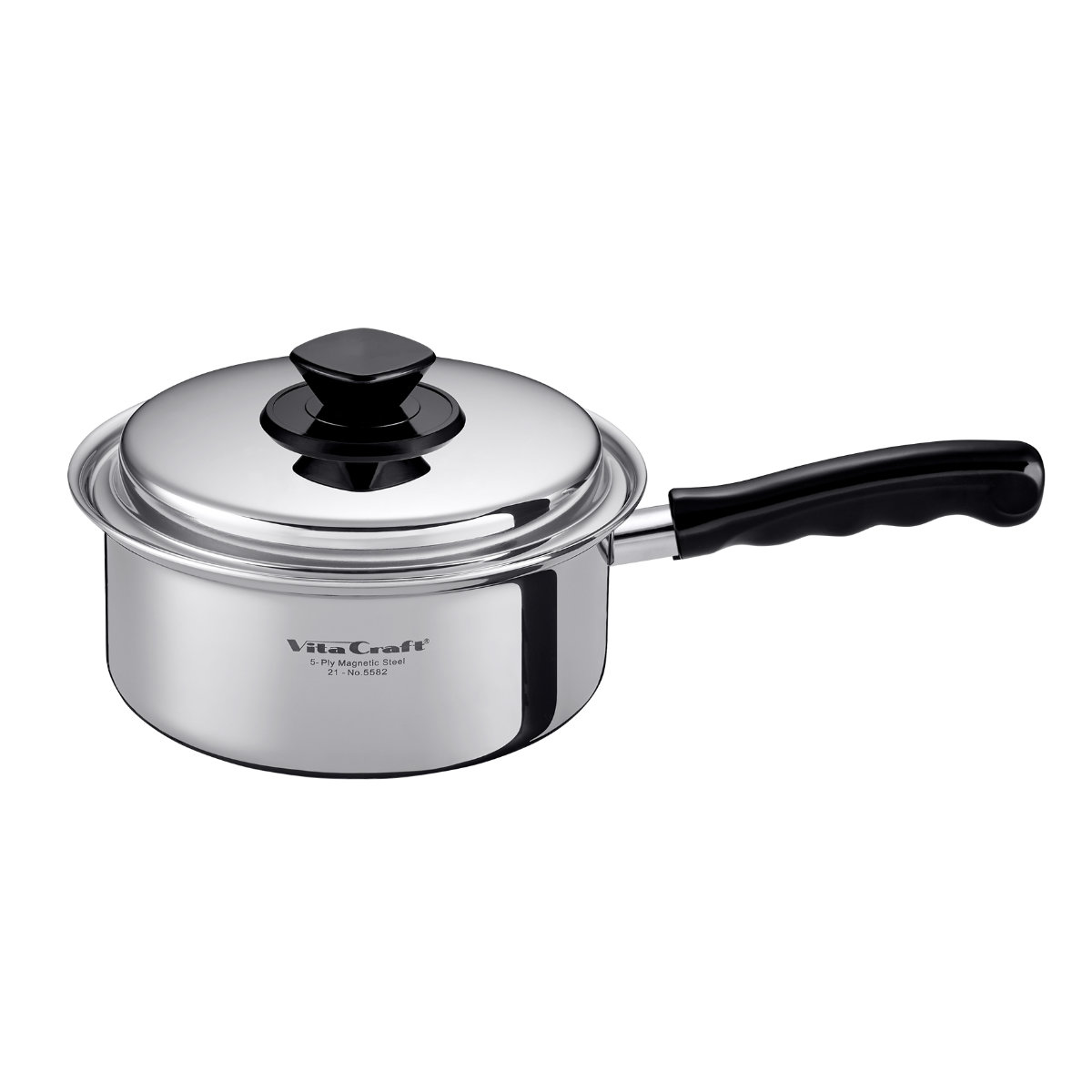 【新品未使用】 VitaCraft Vienna ビタクラフト 片手鍋18cm □ ビタクラフト ホップ 片手鍋 18cm: ヘルス・ビューティー