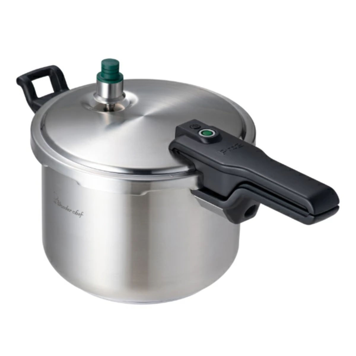 ワンダーシェフ 圧力鍋 6L IH対応 業務用 Pro2 プロ2圧力鍋6L （ wonderchef ガス火対応 片手鍋 圧力なべ Wonder chef 6リットル 7合炊き 炊飯 ステンレス レシピ本付き オール熱源対応 ）【39ショップ】