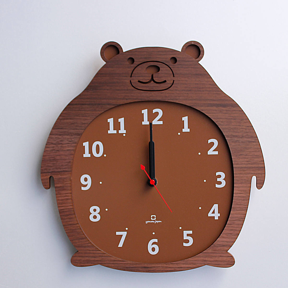 楽天市場】ヤマト工芸 CLOCK ZOO クマ 熊 YK14-003 壁掛け時計