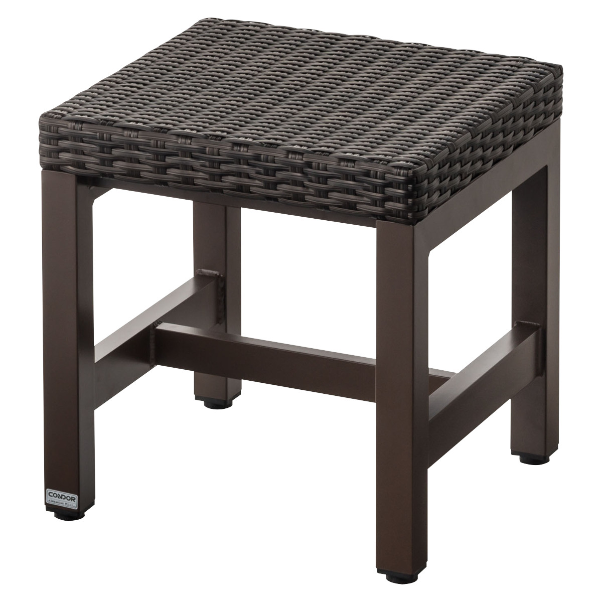 【法人限定】 業務用 屋内用ベンチ スツールタイプ 幅40×奥行40×高さ42cm （ 送料無料 山崎産業 コンドル ベンチ スツール 屋内用 背無し エクステリア チェア 1人 いす イス 椅子 背なし 座面高42cm 人工ラタン おしゃれ ） 【39ショップ】