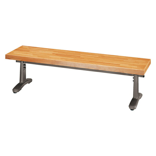 屋内用ベンチ 背なし 幅150×奥行40×高さ40.5cm YB-57L-WN ( 法人限定 送料無料 山崎産業 コンドル ベンチ 屋内用 背無し いす イス 椅子 150cm幅 約 座面高40cm エクステリア チェア ベンチタイプ 背なしタイプ 屋内 屋内ベンチ ) 【39ショップ】|インテリアパレット
