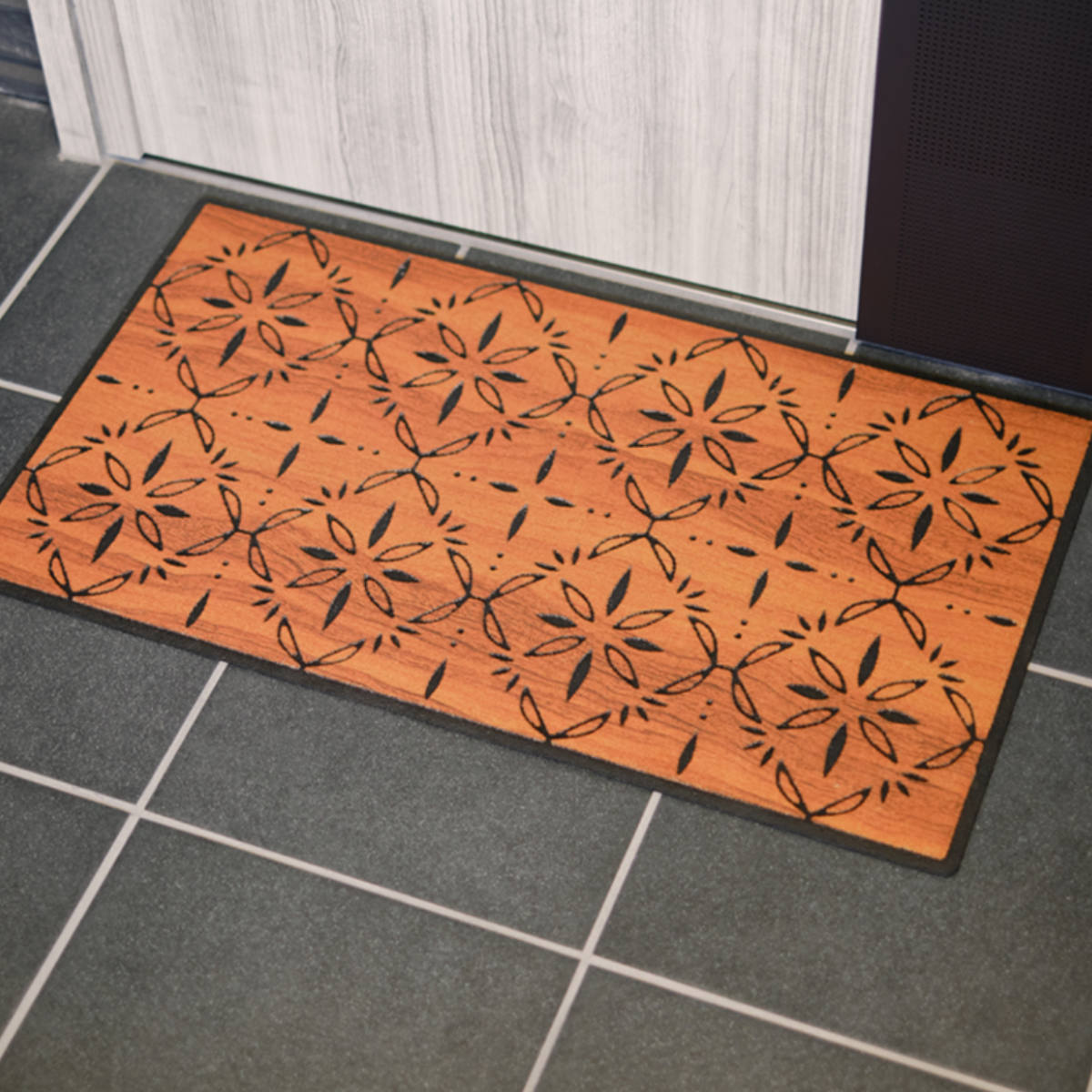 【楽天市場】玄関マット 泥落とし 40cm×70cm 屋内・屋外兼用 エントランスマット アルベロ ( 屋外 洗える 水洗い 弾力 マット ...