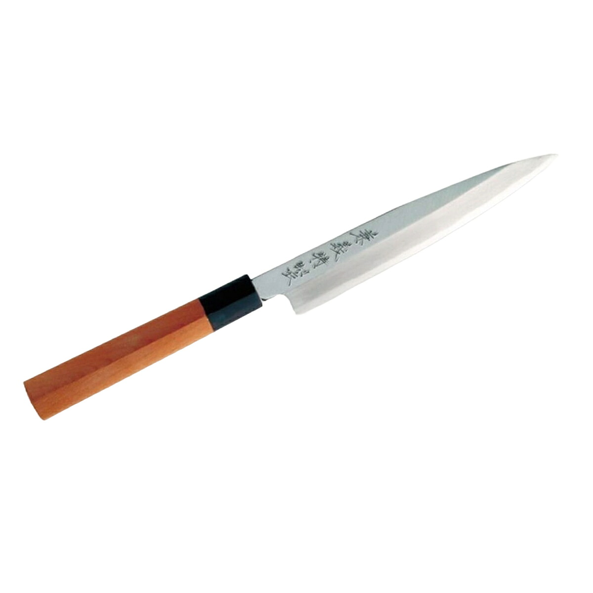 柳刃包丁 18cm 兼義作 水牛口 和包丁 日本製 （ 刺身包丁 刺身 包丁 さしみ包丁 ほうちょう 18センチ 180mm 180ミリ 鋼 高級 切れ味 木柄 調理小物 調理道具 キッチングッズ キッチンツール ）【39ショップ】｜インテリアパレット