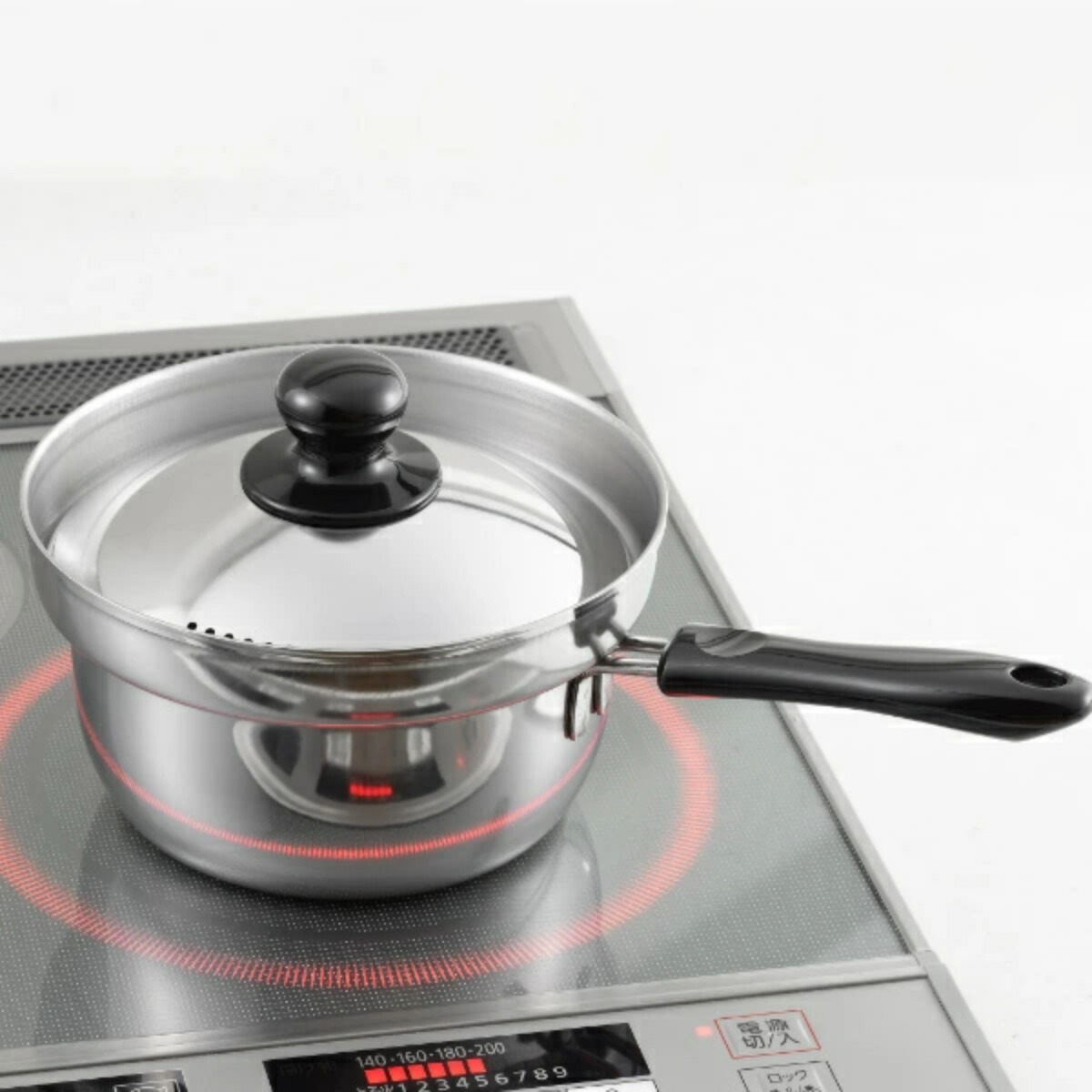 楽天市場】ニルワーカ IH対応 ステンレス製吹きこぼれにくい湯