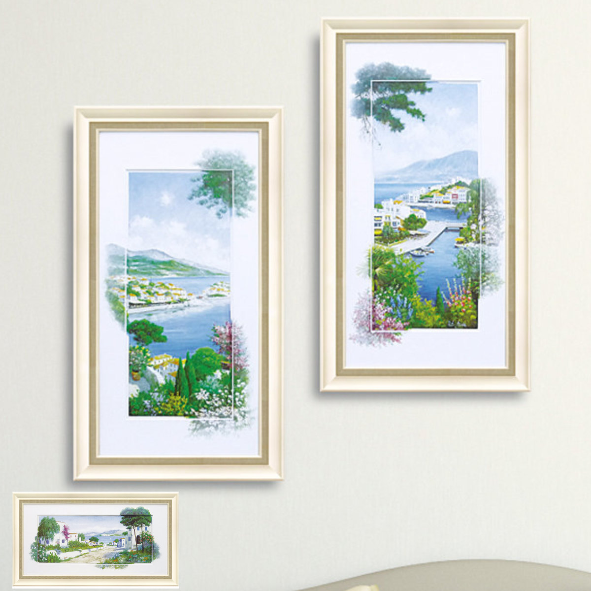 アートパネル ピーター モッツ 80×45cm ( 絵画 絵 アート インテリア 額 額入り 壁掛け おしゃれ ゲル加工 花 横長 ポスター アートフレーム アートポスター ウォールアート パネル 額付き 華やか 風景画 )【39ショップ】|インテリアパレット