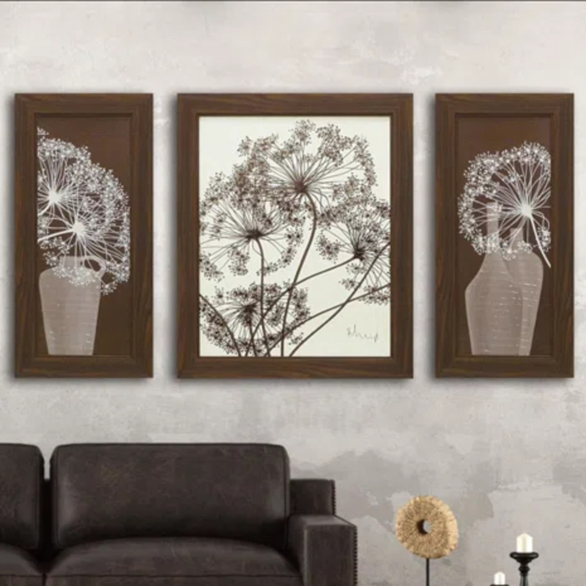 DULTON ダルトン アートフレーム３点セット！　ボタニカルアート DULTON ダルトン アートフレーム3点セット！ ボタニカルアート