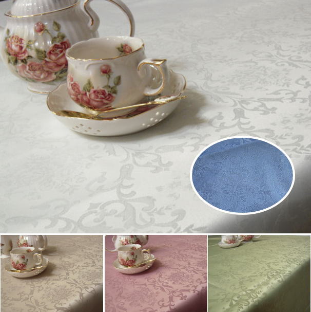 楽天市場】テーブルクロス 撥水サイズ約140×240cmクラシカルデザイン