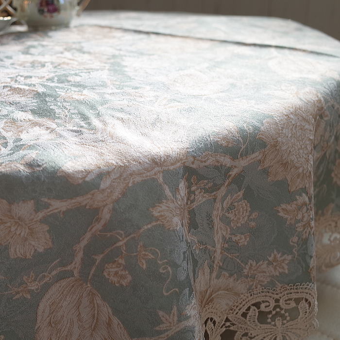 テーブルクロス　ジャガード　上品 楽天市場】テーブルクロス 撥水 おしゃれ トップクロス かわいい