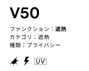 スリーエム 遮熱 ミラー 不透明 V50|内装 Up Field