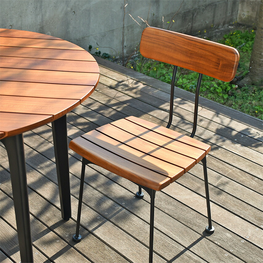 楽天市場】ガーデンチェア 木製 ガーデン 家具 アイアン ウッド
