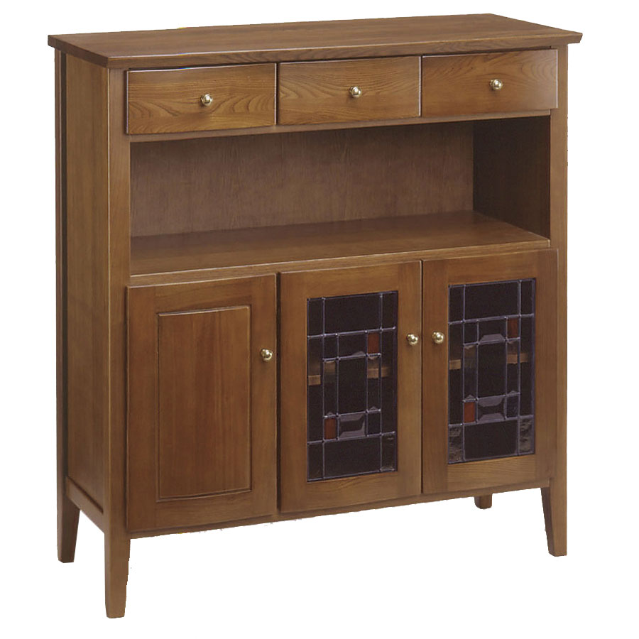 楽天市場】完成品 オーロラ ステンドキャビネット キャビネット サイド