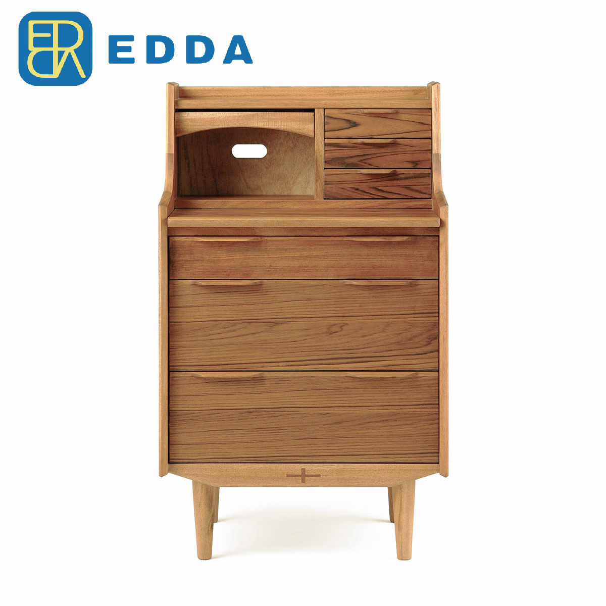 朝日白木 EDDA エッダ ライティングビューロー 学習机 机 幅60 奥ぶかさ47 奥ぶかさ64 高さ100 DB30102M-EL000 【構成要素一画開梱とり備える無料】