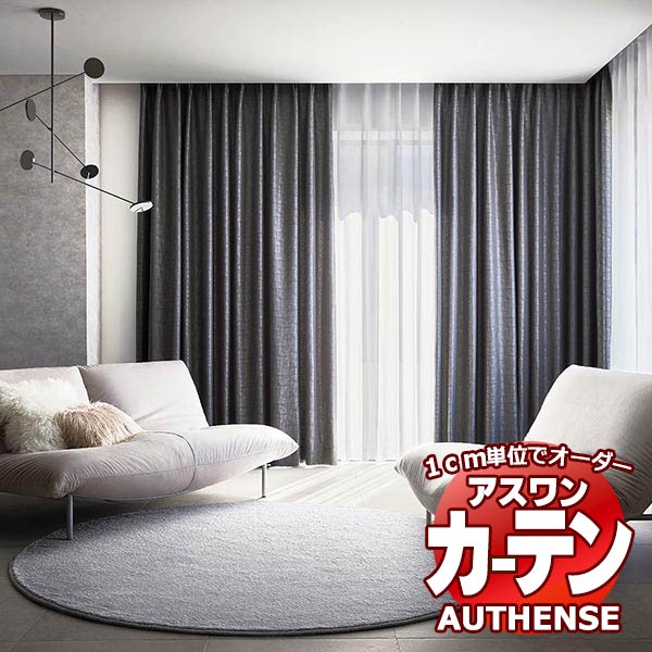 【最大ポイント23倍＋クーポン】アスワン オーダーカーテン オーセンス ラキア / C1014～C1016 形態安定加工 約2倍 幅375x高さ160cmまで