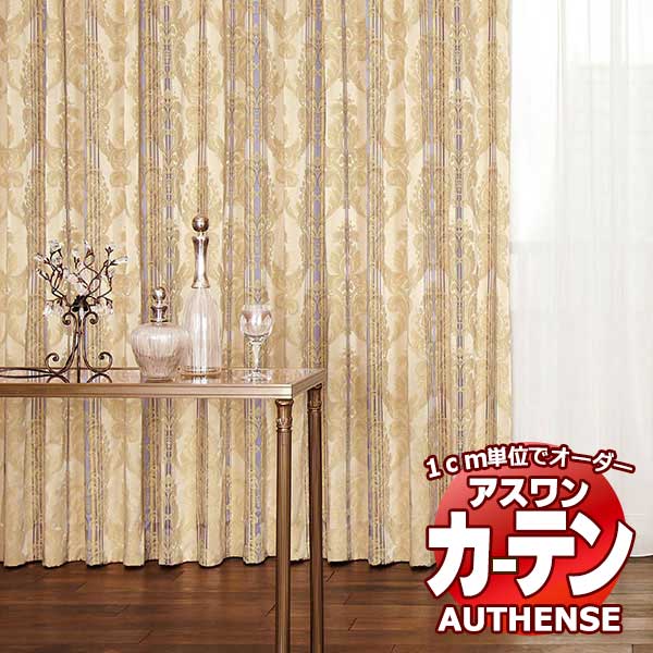 【最大ポイント23倍＋クーポン】アスワン オーダーカーテン オーセンス リア / C1123 お買い得セットプラン ハイグレード縫製 約2倍 幅300x高さ160cmまで