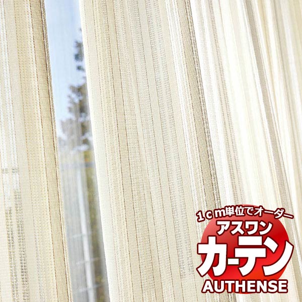 【最大ポイント23倍＋クーポン】アスワン オーダーカーテン オーセンス サミート / C1397 ハイグレード縫製 約1.5倍 幅124x高さ160cmまで
