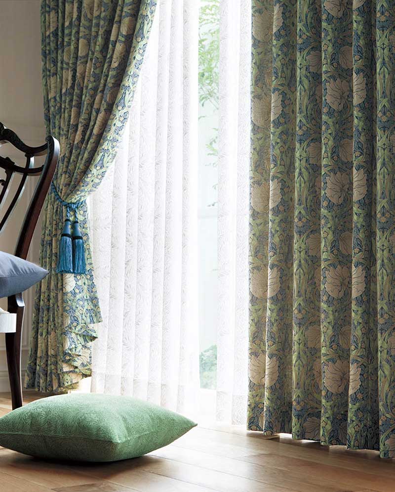 カーテン 川島セルコン Morris Design Studio Pimpernel ピンパーネル