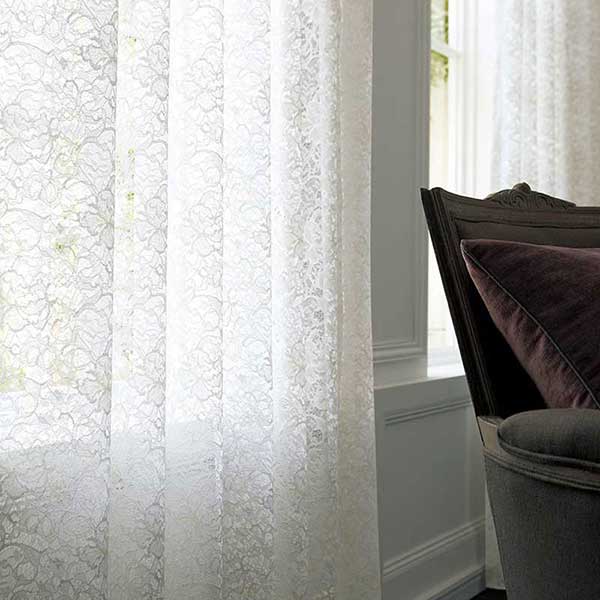川島織物セルコン Morris Design Studio ハニーサクル＆チューリップ テーブルランナー 60×180cm HN1732S GR グレー 