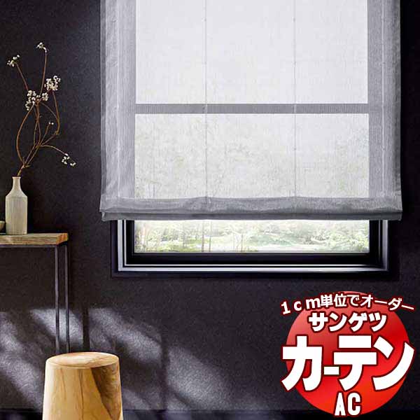 カーテン＆シェード サンゲツ AC Sheer ＆ Lace AC2573 SS仕様(スタンダード)約2倍ヒダ 幅150x高さ180cmまで