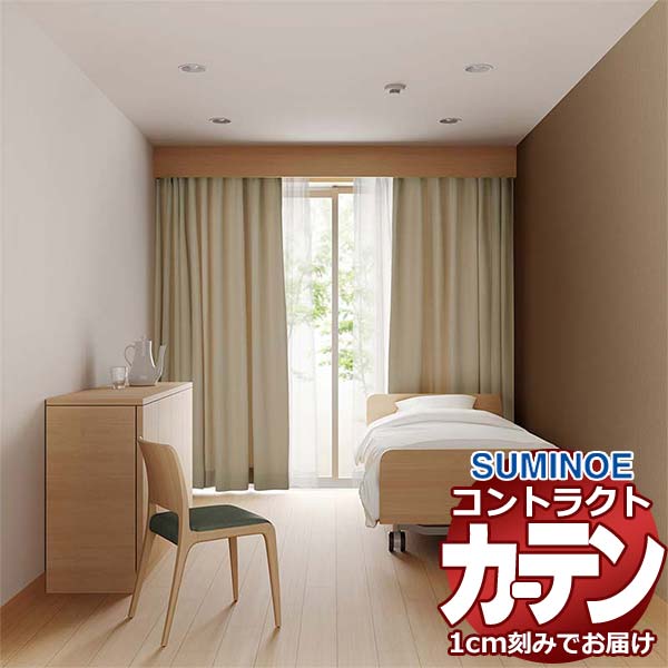 窓かけ 契約書 スミノエ 人間の顔 恩恵 判定基準仕立てもの 約1.5倍ヒダ ABサダル E7258～E7260 幅300×高さ80糎迄